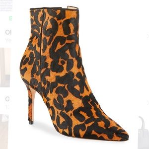 Schutz Cheetah Booties